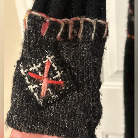 Anthro Griffolie Paris Mohair Sweater Coat Size 2 (S) - Picture 5 of 12